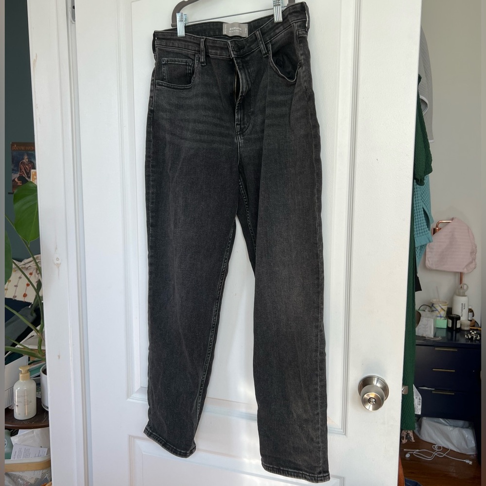 Everlane High Rise Straight Ankle Length